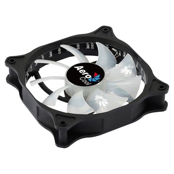 Aerocool Cosmo 12 Tietokonekotelo Tuuletin 12 cm Musta