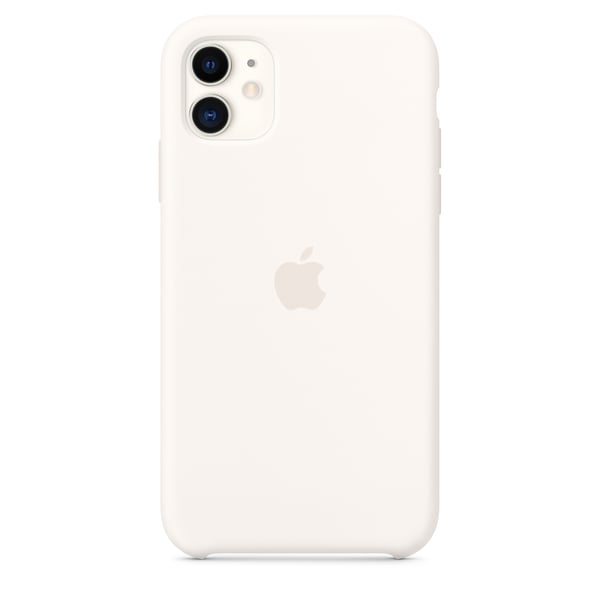 Apple Silikone-etui til iPhone 11 – blød hvid