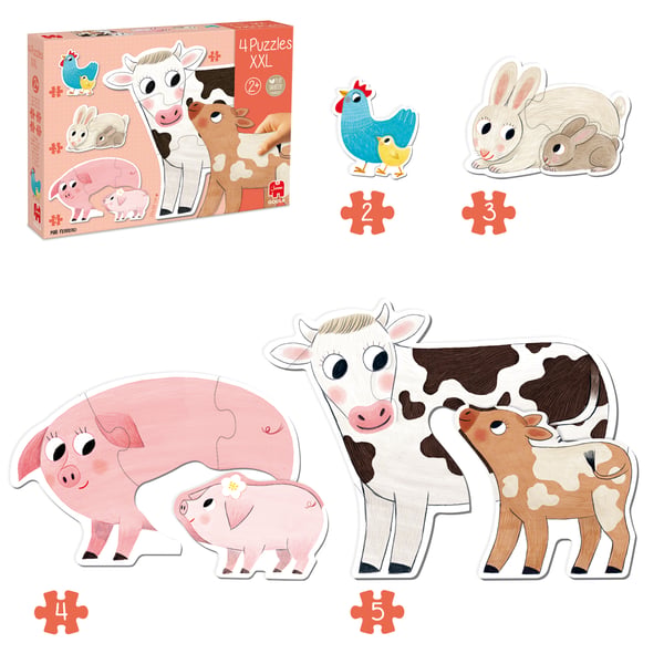 Goula - Puzzle XXL Mums & Babies