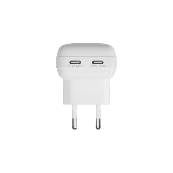 dbramante1928 re-charge Pro - Virtalähde - litteä - 25 W - 3 A - Power Delivery 3.0 + PPS - 2 lähtöä