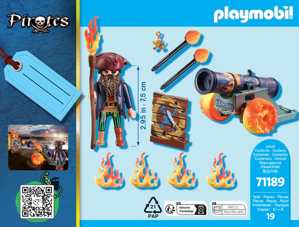 Playmobil Pirates 71189 lelu- & leikkiväline