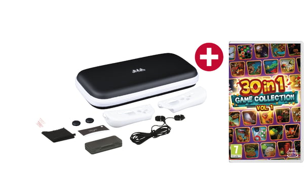 Konix 78441119954 väskor för bärbara spelkonsoller Hårt fodral Nintendo Svart