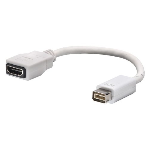Lindy Mini-DVI to HDMI 0,20 m HDMI Typ A (standard) Vit