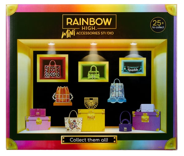 Rainbow High Accessories Studio Series 1, H Assortment in PDQ Dukketaske