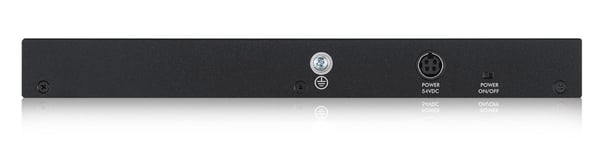 Zyxel GS1900-10HP hanterad L2 Gigabit Ethernet (10/100/1000) Strömförsörjning via Ethernet (PoE) stöd 1U Svart