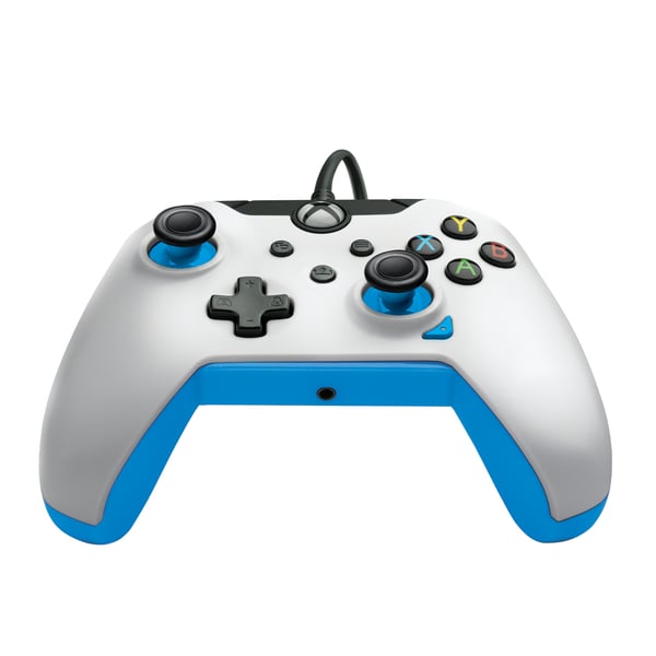 PDP Wired Controller: Ion White För Xbox Series X|S, Xbox One och Windows 10/11