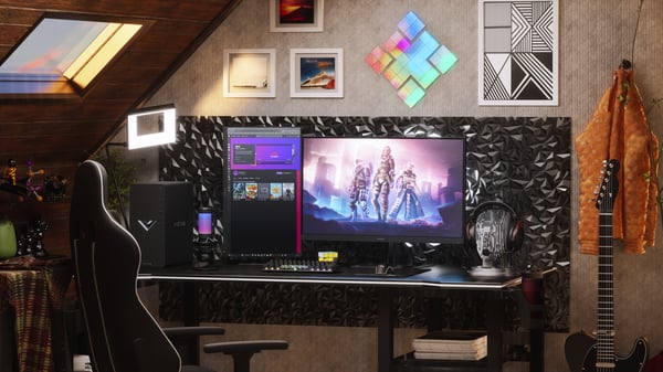 OMEN by HP OMEN 23,8 tum FHD 165 Hz Gaming-skärm – OMEN 24