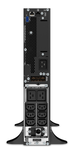 APC SRT3000XLW-IEC UPS-enhed Dobbeltkonvertering (online) 3 kVA 2700 W 8 AC stikkontakt(er)