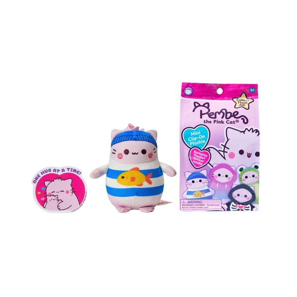 Pembe - Blind Bag Clip On Plush
