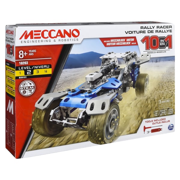 Meccano MEC 10M Set Motorized Car CN GML