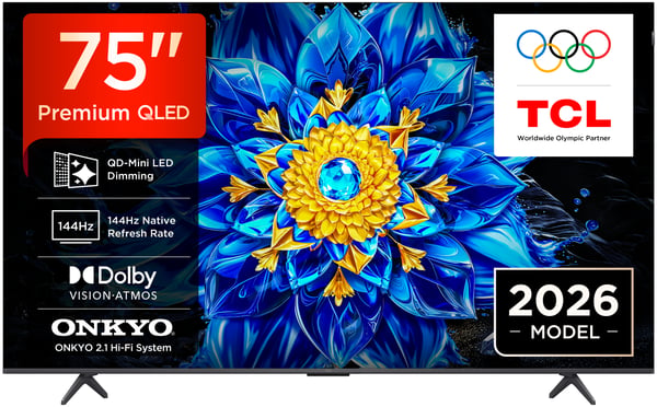 TCL P8L 75P8L TV 190,5 cm (75") 4K Ultra HD Smart TV Wi-Fi Sort 450 cd/m² TCL P8L 75P8L TV 190,5 cm (75") 4K Ultra HD Smart TV Wi-Fi Sort 450 cd/m²
