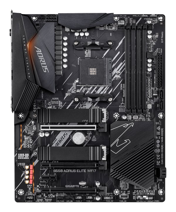 GIGABYTE B550 AORUS ELITE WIFI7 AMD B550 Kanta AM4 ATX