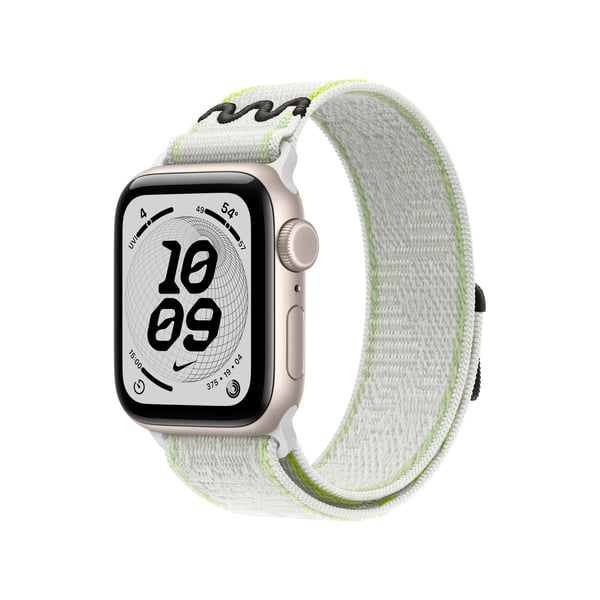 Apple 40 mm Essential White Nike Sport Loop ‑ranneke