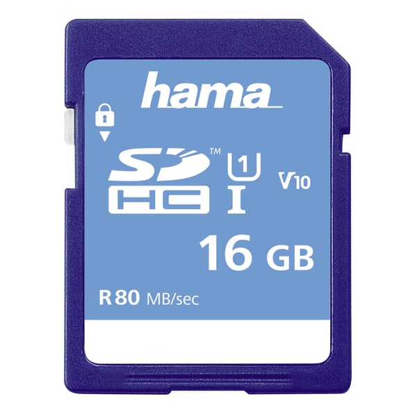 Hama 00181094 muistikortti 16 GB SDHC UHS-I Luokka 10