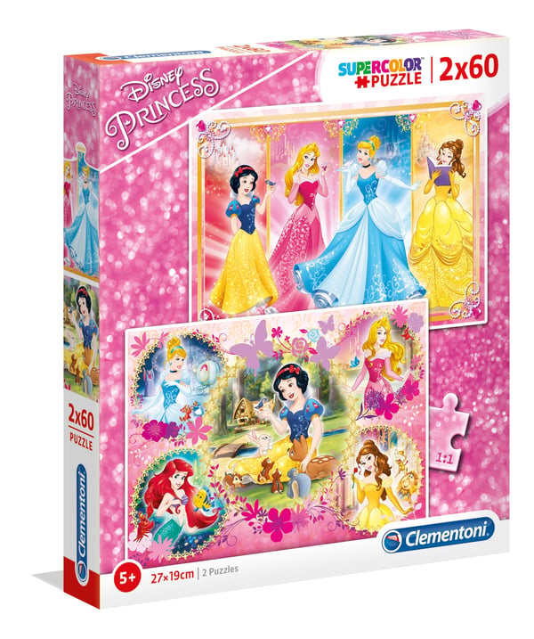 Clementoni Disney Princess Pussel 60 styck Tecknade serier Clementoni Disney Princess Pussel 60 styck Tecknade serier
