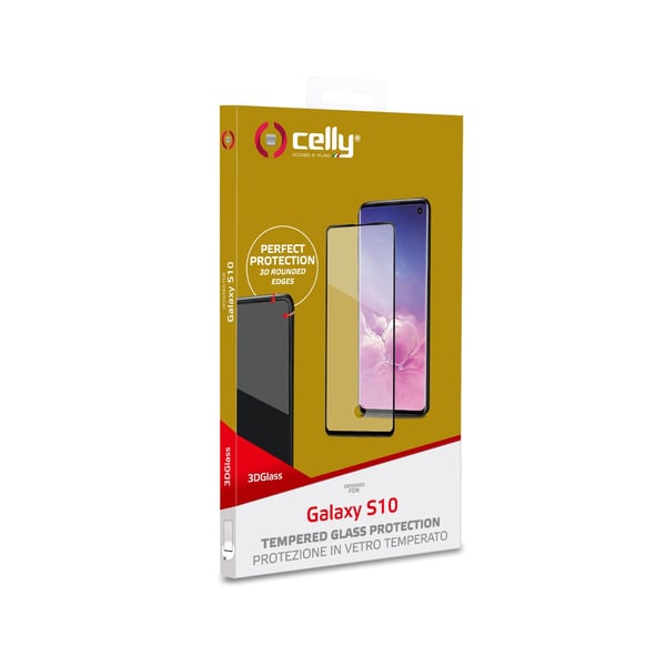 Celly 3D Glass Kirkas näytönsuoja Samsung 1 kpl