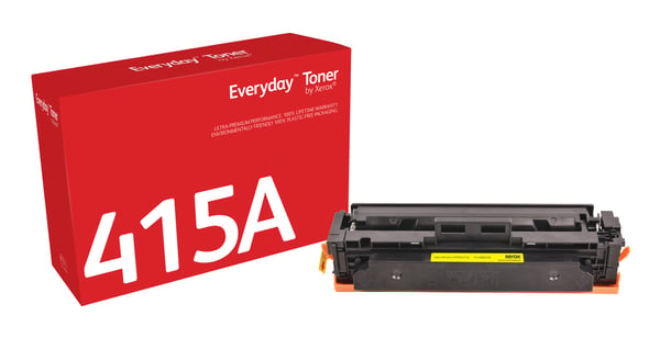 Everyday™ Gul Toner by Xerox compatible with HP 415A (W2032A), Standard kapacitet