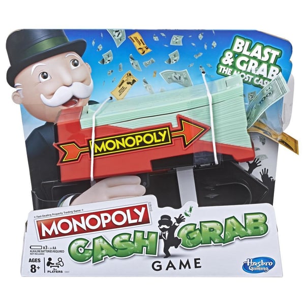 Hasbro Gaming Monopoly Cash Grab Legesæt
