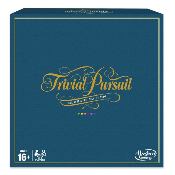 Hasbro Gaming Trivial Pursuit Game: Classic Edition Brädspel Utbildnings-