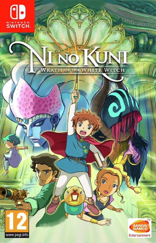 BANDAI NAMCO Entertainment Ni no Kuni: Wrath of the White Witch Remastered (Nintendo Switch) Uudistettu Monikielinen PC
