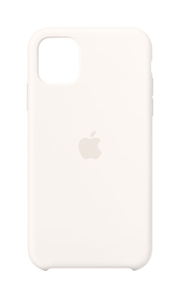 Apple Silikone-etui til iPhone 11 – blød hvid Apple Silikone-etui til iPhone 11 – blød hvid