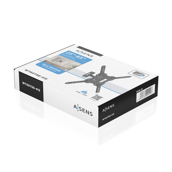 AISENS WT65TSE-415 tv-beslag 165,1 cm (65") Sort
