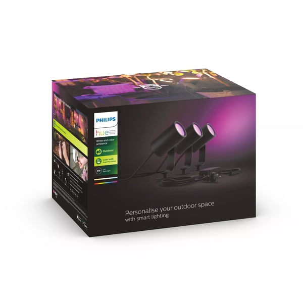 Philips Hue White and Color ambiance Lily Outdoor -ulkokohdevalaisin