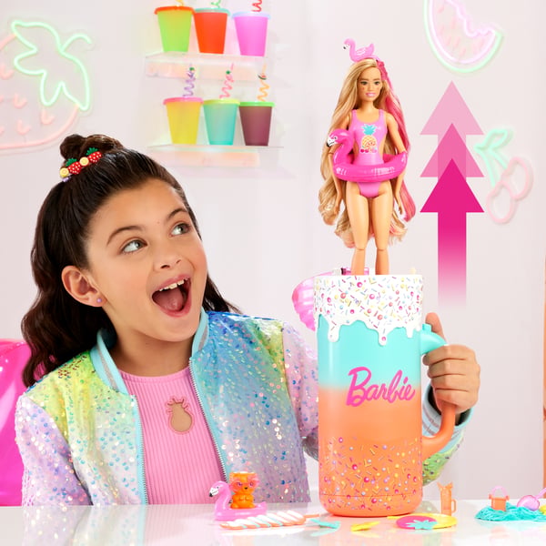 Barbie Pop Reveal Rise & Surprise-gavesæt
