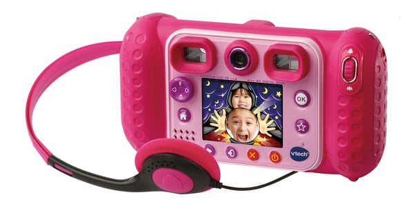 VTech KidiZoom Duo DX roze Digitalt kamera til børn