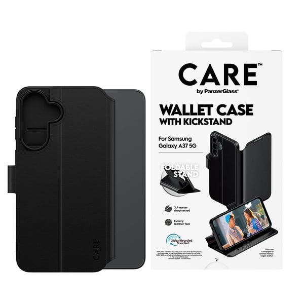 PanzerGlass CARE™ by ® Wallet Case m. Kickstand Samsung Galaxy A37 5G