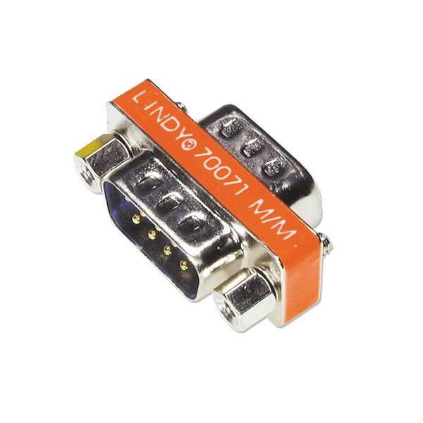 Lindy 70071 kabelomvandlare (hane/hona) 9-Pin D