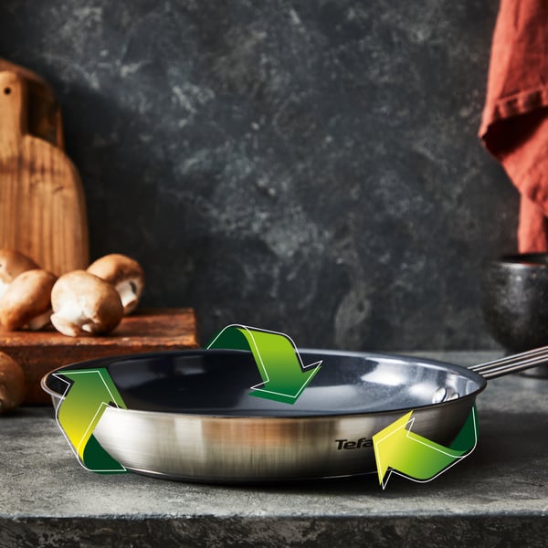 Tefal Nordica H8710255 paistinpannu Monikäyttöinen paistinpannu Pyöreä