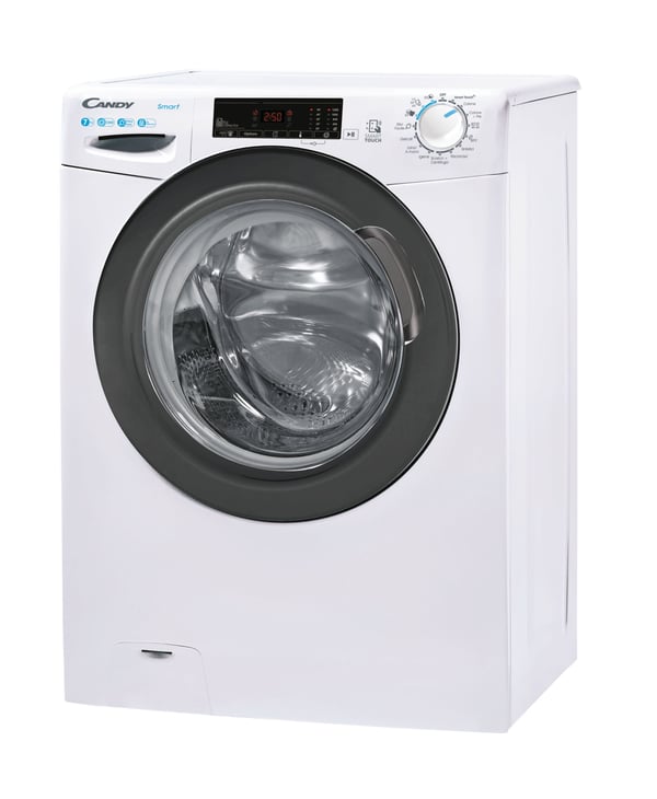 Candy Smart CSS4127TRE/1-11 Pesukone Edestä täytettävä 7 kg 1200 RPM Valkoinen