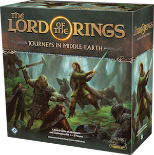 Asmodee The Lord of the Rings: Journeys in Middle-earth Brætspil Rollespil
