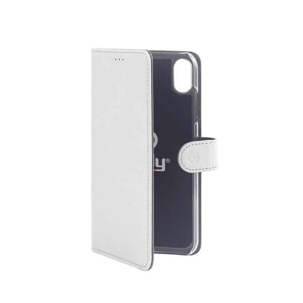 Celly Wally mobiltelefon etui 15,5 cm (6.1") Tegnebogsetui Hvid Celly Wally mobiltelefon etui 15,5 cm (6.1") Tegnebogsetui Hvid