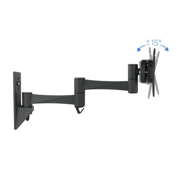 TooQ LP2323TN-B TV-kiinnike 58,4 cm (23") Musta