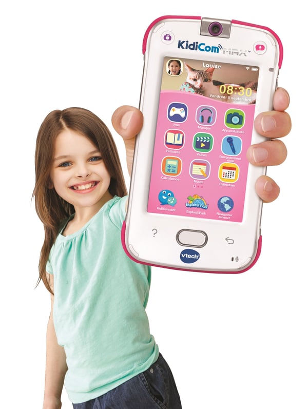 VTech KidiCom Max Rose Bärbar dator för barn