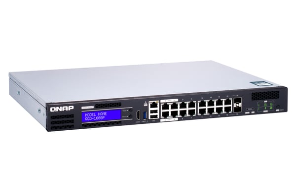 QNAP QGD-1600P - Switch - Smart - 4 x 10/100/1000 (PoE++)