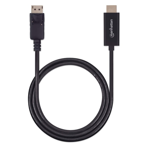 Manhattan 153195 videokabel adapter 1 m DisplayPort HDMI Sort