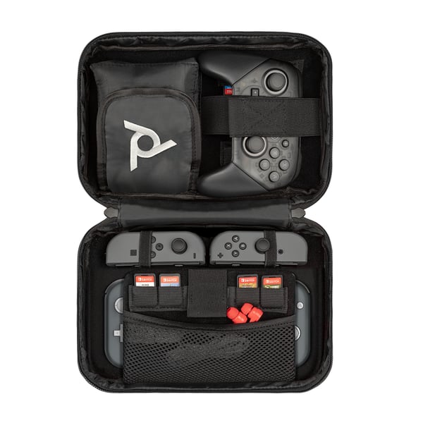 PDP Commuter: Elite Edition Suojakotelo Nintendo Musta, Harmaa