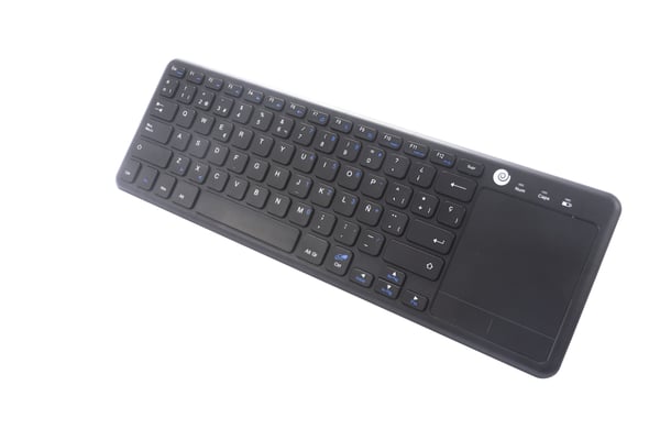 CoolBox CoolTouch tastatur Universel RF trådløst QWERTY Spansk Sort