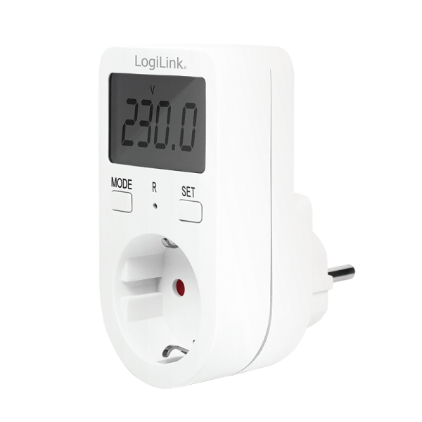 LogiLink EM0002A energi-omkostningsmeter Vekselstrøm LogiLink EM0002A energi-omkostningsmeter Vekselstrøm