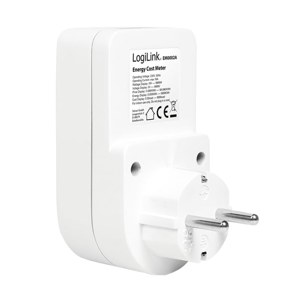 LogiLink EM0002A energi-omkostningsmeter Vekselstrøm