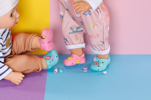 BABY born Shoes with Pins 2pairs.43cm Dockskor