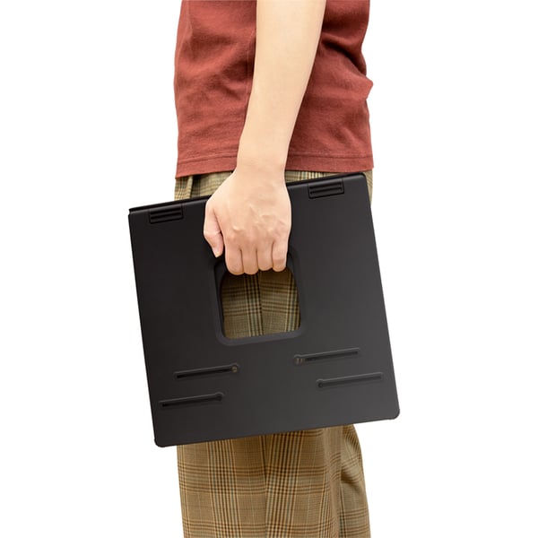 LogiLink AA0133 Ställ för bärbara datorer Ställ till bärbara datorer Svart 40,6 cm (16")