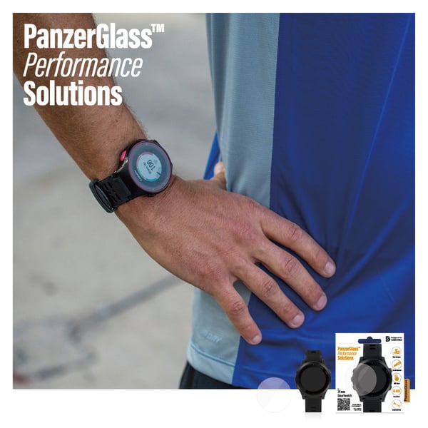 PanzerGlass ® SmartWatch 34mm | Skærmbeskyttelse