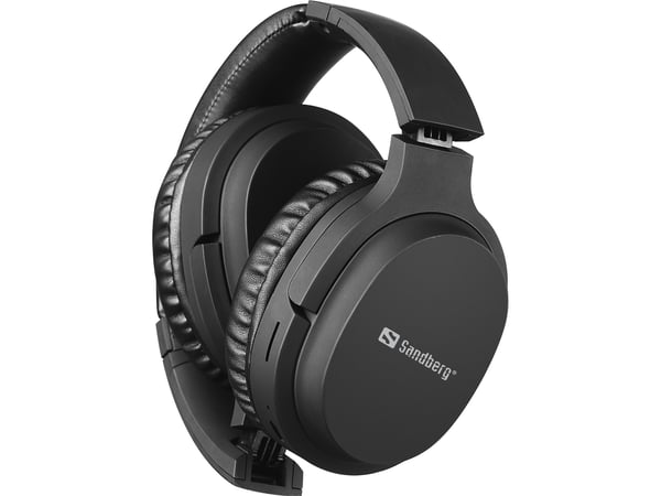 Sandberg 126-37 kuulokkeet ja kuulokemikrofoni Langallinen & langaton Pääpanta Puhelut/Musiikki USB Type-C Bluetooth Musta