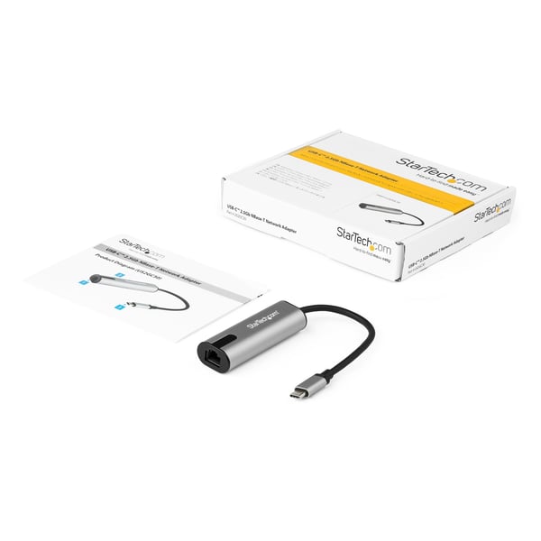 StarTech.com US2GC30 USB LAN-adapter (USB-C till Gigabit Network / RJ45-adapter, 2.5 GBASE-T)