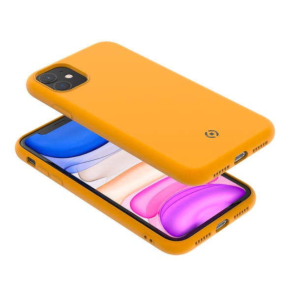 Celly LEAF mobiltelefon etui 15,5 cm (6.1") Cover Gul