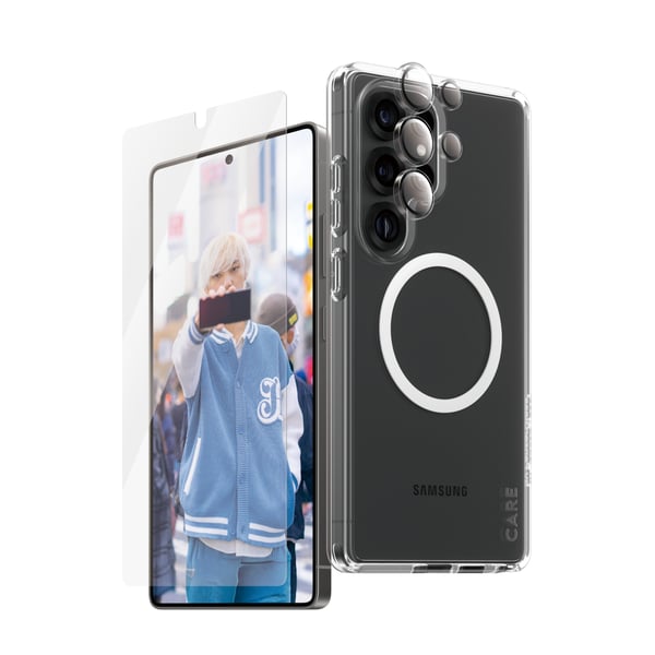 PanzerGlass ® | CARE by ® Flagship 3-in-1 Pakke Samsung Galaxy S25 Ultra